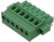 1835517, Pluggable Terminal Blocks 6 Pos 5mm pitch Plug 24-12 AWG Screw