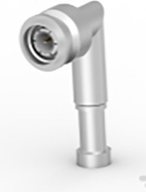 1-225554-1, 50 Right Angle Panel Mount, TNC Connector, Plug 1-225554-1, 50 Right Angle Panel Mount, TNC Connector, Plug