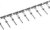 86564620064LF, 8656 Series, Male Crimp D-sub Connector Contact, Gold over Nickel Signal, 24 20 AWG 86564620064LF, 8656 Series, Male Crimp D-sub Connector Contact, Gold over Nickel Signal, 24 20 AWG