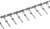 86564620064LF, 8656 Series, Male Crimp D-sub Connector Contact, Gold over Nickel Signal, 24 20 AWG 86564620064LF, 8656 Series, Male Crimp D-sub Connector Contact, Gold over Nickel Signal, 24 20 AWG