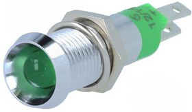 SMBD 08212, Индикат.лампа: LED, вогнутый, 12-14ВDC, Отв: d8,2мм, IP67, металл SMBD 08212, Индикат.лампа: LED, вогнутый, 12-14ВDC, Отв: d8,2мм, IP67, металл