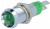 SMBD 08212, Индикат.лампа: LED, вогнутый, 12-14ВDC, Отв: d8,2мм, IP67, металл