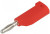 FK 15 L Ni / 1 / RT, Red Male Banana Plug, 4 mm Connector, Solder Termination, 16A, 33 V ac, 70V dc, Nickel Plating FK 15 L Ni / 1 / RT, Red Male Banana Plug, 4 mm Connector, Solder Termination, 16A, 33 V ac, 70V dc, Nickel Plating