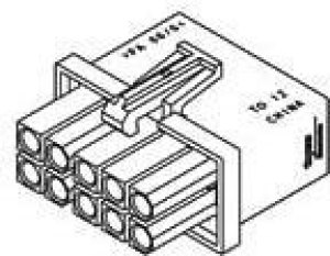 770586-1, Pin &amp; Socket Connectors 22P MINI UMNL PLUG H