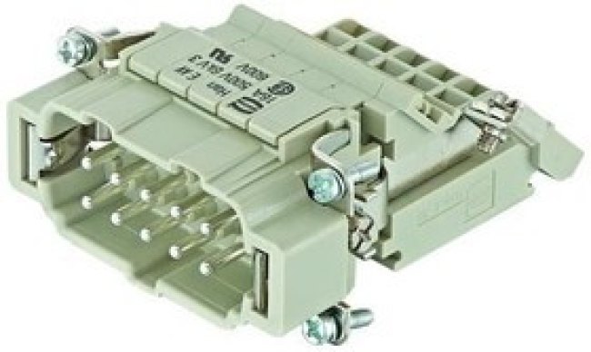 09330104636, Han E AV 10 Pos. M Insert Term. Block ri