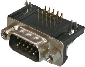 DHR-15MB, Разъём D-SUB , 15 контактов