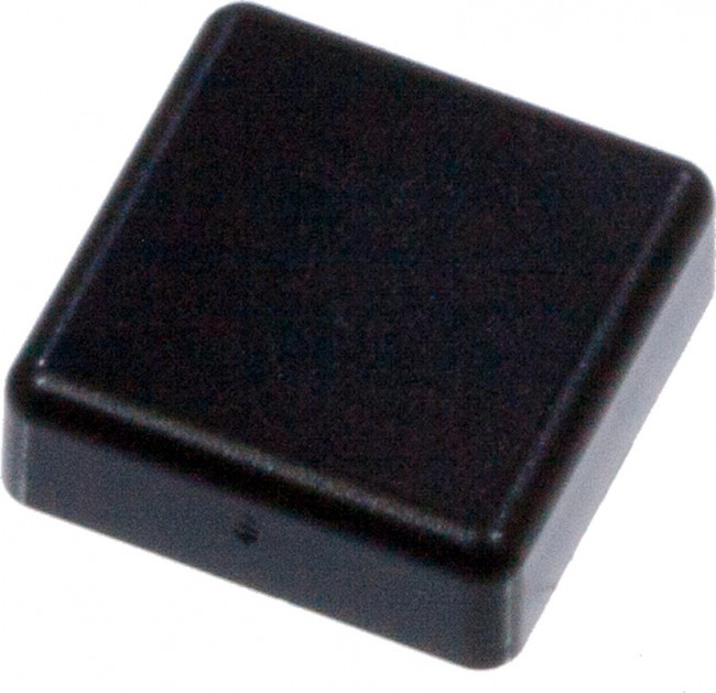 KTSC-21K, Switch Bezels / Switch Caps 12X12 SQ BLK CAP