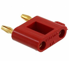 2035-2, Test Plugs &amp; Test Jacks DBL MINI PLUG RED