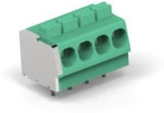 1-1986711-6, Fixed Terminal Blocks 5.0MM S/E SPRING 16P SCREWLESS TERM BLOCK