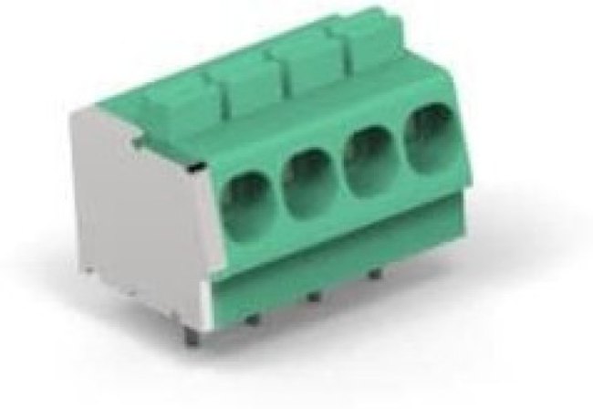 1-1986711-6, Fixed Terminal Blocks 5.0MM S/E SPRING 16P SCREWLESS TERM BLOCK