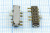 Переключатель движковый, 13x 4.0h1.5, контакты 4C, 0.3А, 6В, SP3T, SMD