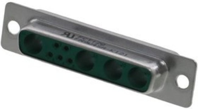 172704-0040, D-Sub Mixed Contact Connectors FCT ML DSUB SDR RCPT 9W4