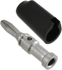 108-1083-001, Test Plugs &amp; Test Jacks BANANA PLUG BLACK