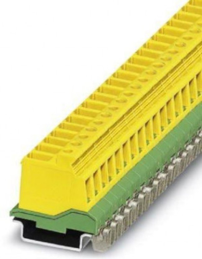 1876246, Conn Terminal Block F 1 POS Screw ST G DIN Rail/T DIN Rail 20A 1876246, Conn Terminal Block F 1 POS Screw ST G DIN Rail/T DIN Rail 20A