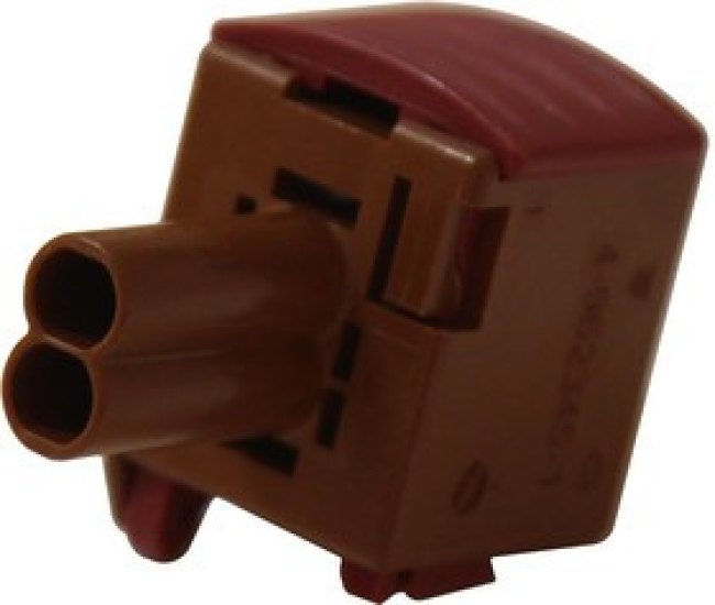 4-963210-1, Корпус Автомобильного Разъема, Brown, Junior Power Timer, Гнездо, 2 вывод(-ов)