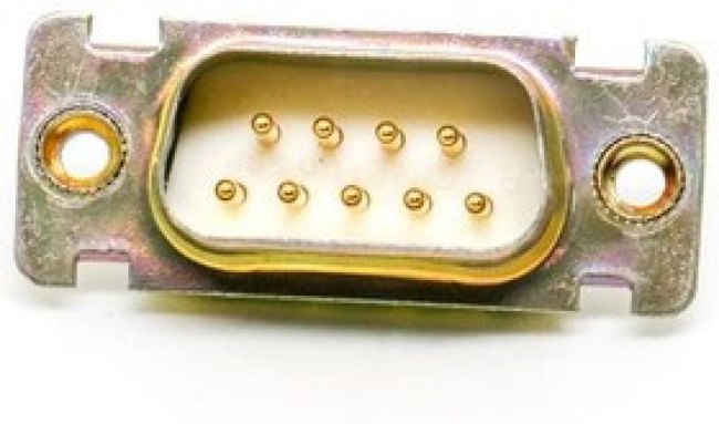DEE9PV, D-Sub Standard Connectors DSUB 9M PCB RA E GF ZINC