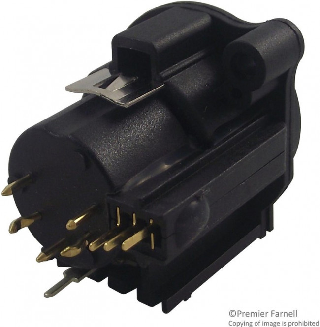 NTR-NC5MAV-SW, ЧАСС, КОН. папа 5-ПОЛЮСНЫЙ V-ОБРАЗНЫЙ ПЕРЕКЛЮЧАТЕЛЬ