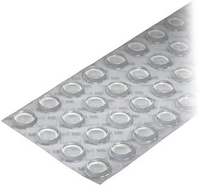 SJ5344, Ножки клейкие прозрачные 19,2 х 4,1 мм цилиндр 40 шт SJ5344, Ножки клейкие прозрачные 19,2 х 4,1 мм цилиндр 40 шт