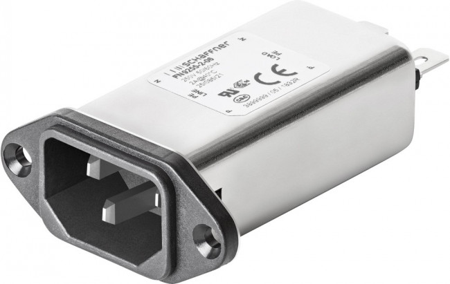 FN9255-15-06, AC Power Entry Modules 15A IEC C14 Faston