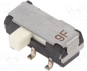 CL-SB-22B-11, Переключатель: движковый, Пол: 2, DPDT, 0,2A/12ВDC, ON-ON, -40-85°C