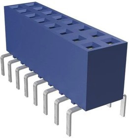 87606-309LF, Board to Board &amp; Mezzanine Connectors 18P DR PCB MNT RECPT 2.54 mm x 2.54 mm