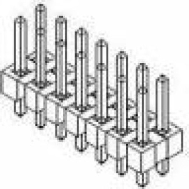 87914-0613, Headers &amp; Wire Housings C-Grid DRSW TH Hdr. d DRSW TH Hdr. 6Ckt