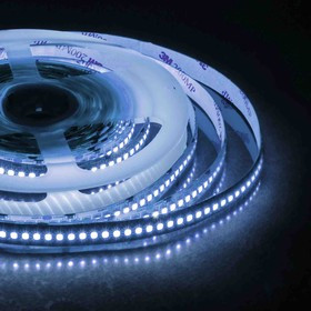 238BL, Лента светодиодная, холодный белый, 24В, 26Вт/м, 240SMD(2835)/м, 2300Лм/м, IP20, 10мм, упаковка 3м 238BL, Лента светодиодная, холодный белый, 24В, 26Вт/м, 240SMD(2835)/м, 2300Лм/м, IP20, 10мм, упаковка 3м