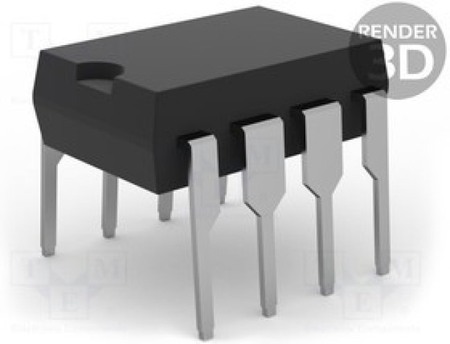 IX2127G, IC: driver; high-side,контроллер затвора; DIP8; -500?250мА; Ch: 1