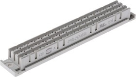09062326834, Harting 32 Way 5.08mm Pitch, Type F Class C2, 2 Row, Straight DIN 41612 Connector, Socket