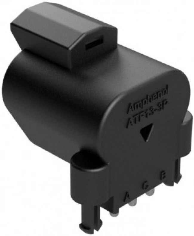 ATF13-3P-BM03J1939, Автомобильный разъем, Board Lock AT Series, Right Angle Receptacle, 3 контакт(-ов)