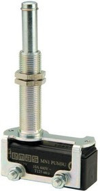 MN1PUM9U, Микропереключатель 10А 250VAC с плунжером