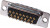 15 Way Through Hole D-sub Connector Plug, 2.77mm Pitch