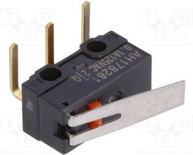 AH178261AT, Микропереключатель SNAP ACTION; с рычагом; SPDT; 1A/125ВAC