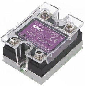 ASR-15AA-H, Реле: полупроводниковое, Uупр: 80-280ВAC, 15А, 48-480ВAC