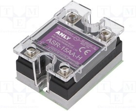 ASR-15AA-H, Реле: полупроводниковое, Uупр: 80-280ВAC, 15А, 48-480ВAC