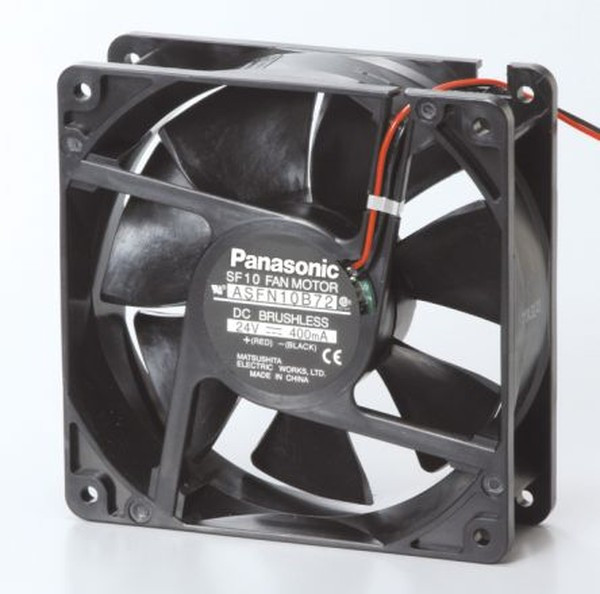 ASFN14B91, ASFN Series Axial Fan, 12 V dc, DC Operation, 2.27m³/min, 4.2W, 350mA Max, 119 x 119 x 38mm ASFN14B91, ASFN Series Axial Fan, 12 V dc, DC Operation, 2.27m³/min, 4.2W, 350mA Max, 119 x 119 x 38mm