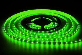 Светодиодная лента 5м, 12В, 4,8Вт/м, 60д/м, ip20, 280Лм/м, зеленый, 8мм, ML-R60-2835-G-LP-S Светодиодная лента 5м, 12В, 4,8Вт/м, 60д/м, ip20, 280Лм/м, зеленый, 8мм, ML-R60-2835-G-LP-S