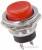36-3351, Выключатель-кнопка металл 250V 2А (2с) OFF-(ON) ø16.2 красная (RWD-306)