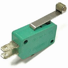 Переключатель концевой 29x10 x16мм, 220В, 5А, ON-(ON), планка 26мм с роликом, MSW-03B, №946 ZG ПКонц