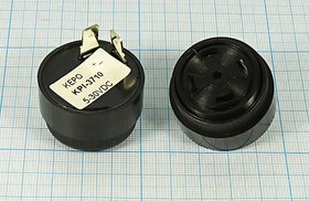 Излучатель звука пьезоэлектрический со встроенным генератором (5~30)В, 2.9кГц, згп 36,0x24\ 5~30\\2,