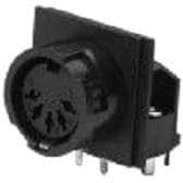 T3397-600, Circular DIN Connectors FEMALE RECEPTACLE 5 WAY