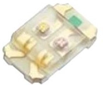 MP005933, Светодиод, Красный, Зеленый, SMD (Поверхностный Монтаж), 120 °, Прямоугольная, R 20мА, G 20мА