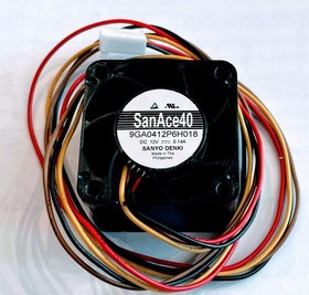 Вентилятор Sanyo Denki San Ace 9GA0412P6H018 DC 12V 0.14A 40x28 4pin