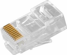 05-1041, Разъем RJ-50(10P10C) под витую пару, UTP, категория 3, универсальный