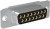 L77DE09SST, D-Sub Standard Density Connector, Input Output Connectors, , Machined Signal 7.5A, Straight Screw Terminals, Bright Tin Shell, 9 L77DE09SST, D-Sub Standard Density Connector, Input Output Connectors, , Machined Signal 7.5A, Straight Screw Terminals, Bright Tin Shell, 9