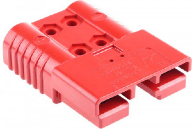 E6378G2, Heavy Duty Power Connectors SBE160 RED 35MM W/ AUX
