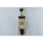 Микропереключатель, размер 82x33 x33, 5А, переключение (ON)-OFF-(ON), размер концевика HL5000,220В