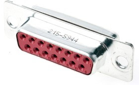 F15S-K700 / 1731100013, 15 Way Panel Mount D-sub Connector Socket