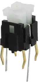 TR2-21-L5, Кнопочный переключатель, TR, SPST, Выкл.-(Вкл.), Plunger for Cap