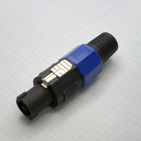 Разъем SPEACON 4FC каб. тип1, (Китай), разъем АС